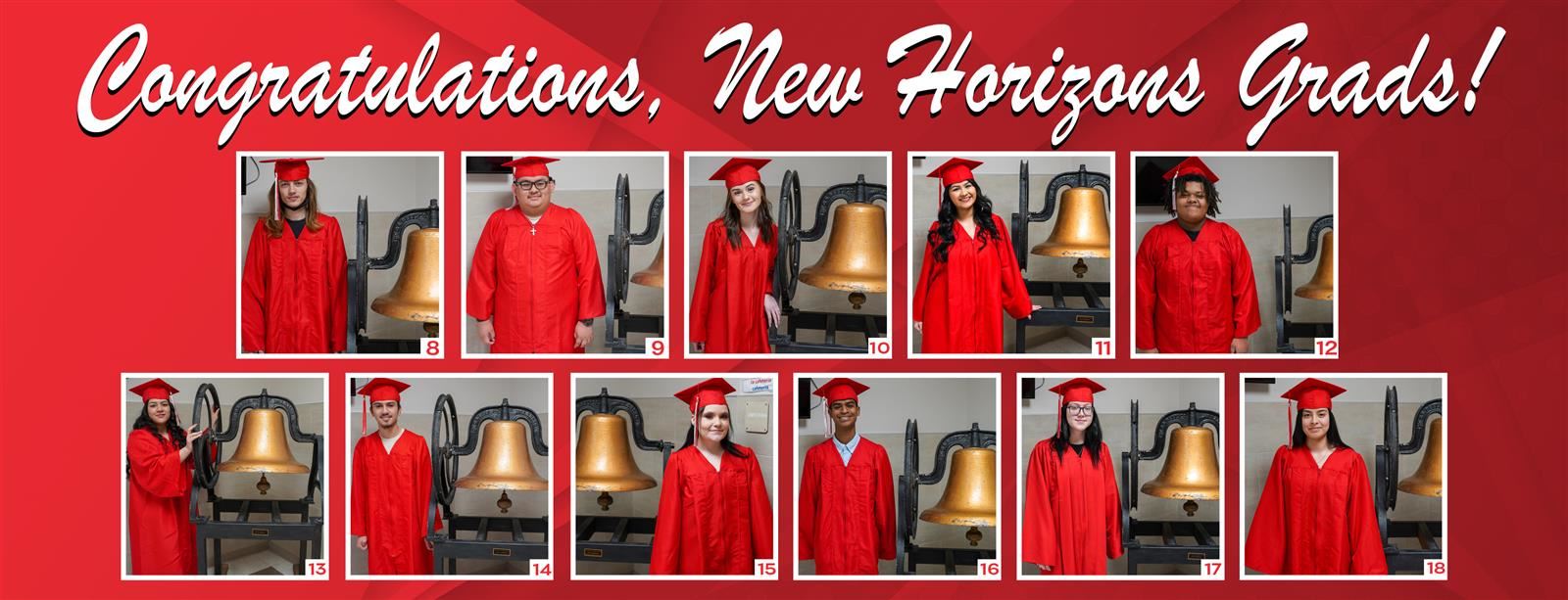 It was a day full of graduations at New Horizons High School!